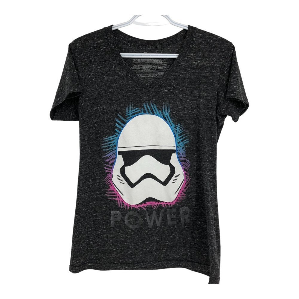 Disney Store Authentic Grey Star Wars Stormtrooper Short Sleeve T Shirt S - Picture 2 of 14